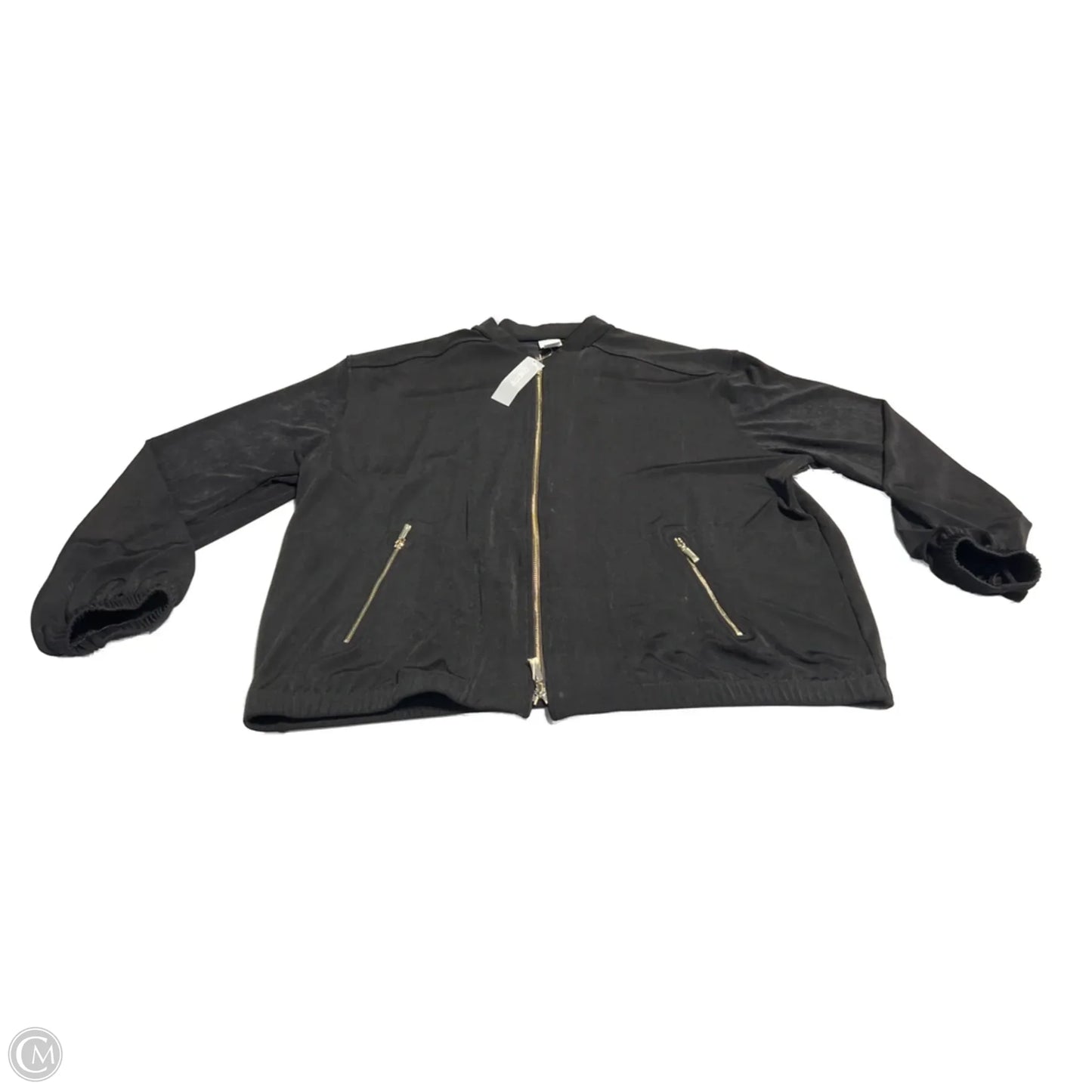 Jacket Other By Chicos In Black, Size: Xl