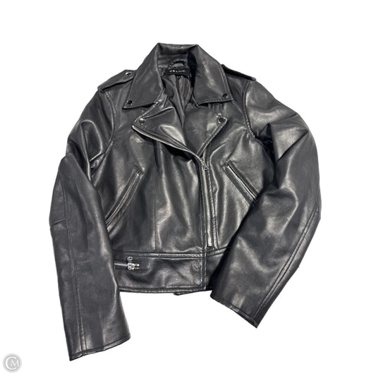 Jacket Moto By Cmc In Black, Size: M