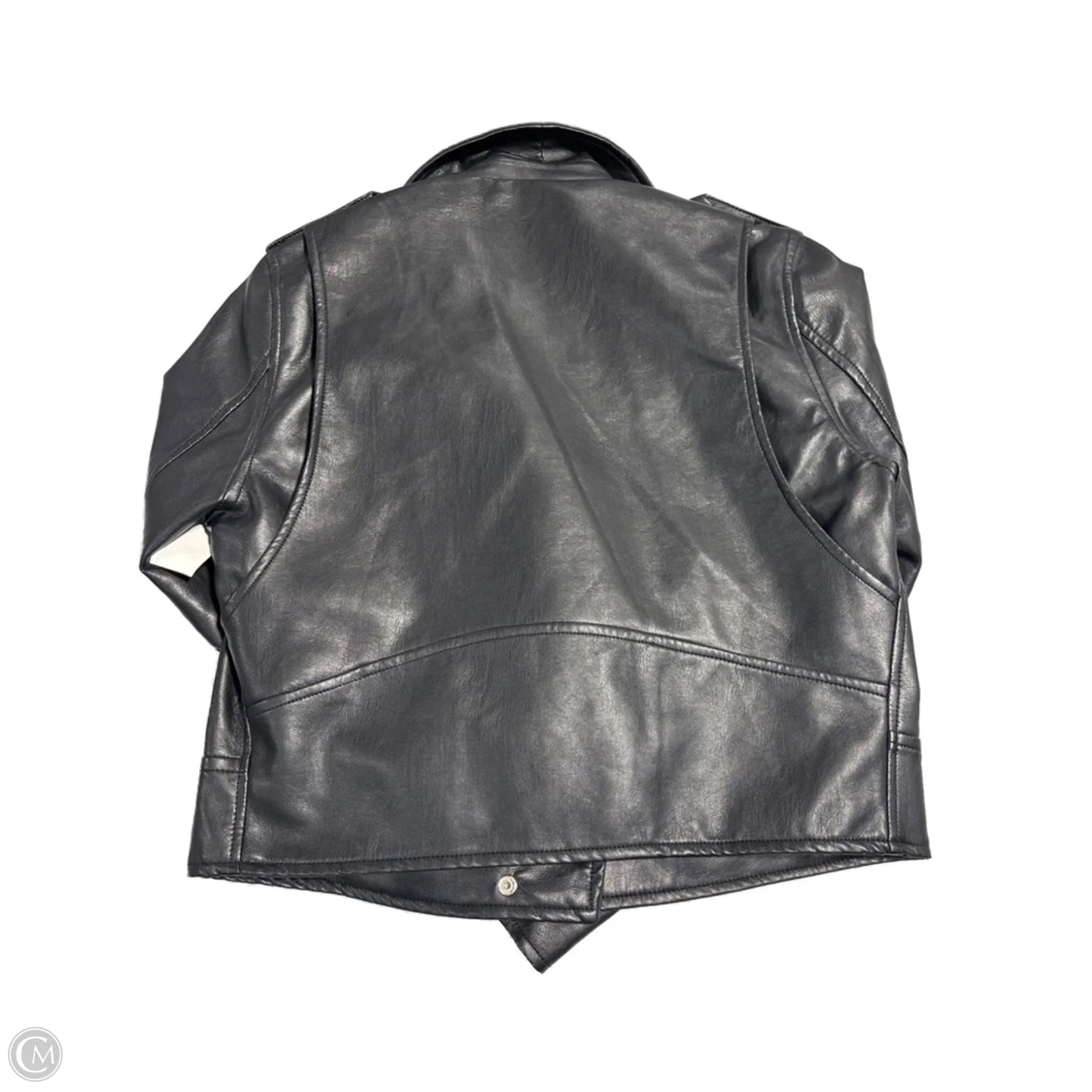 Jacket Moto By Cmc In Black, Size: M