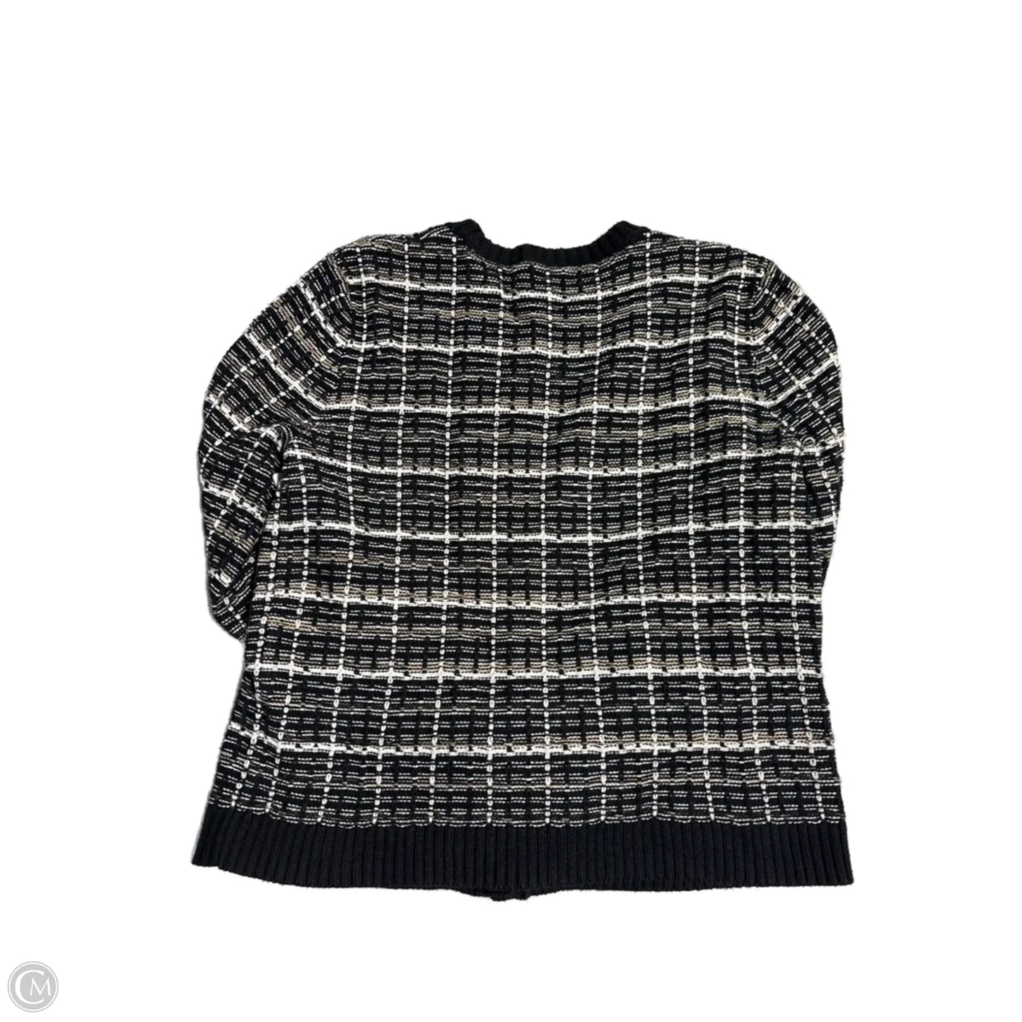 Sweater By J. Crew In Plaid Pattern, Size: S