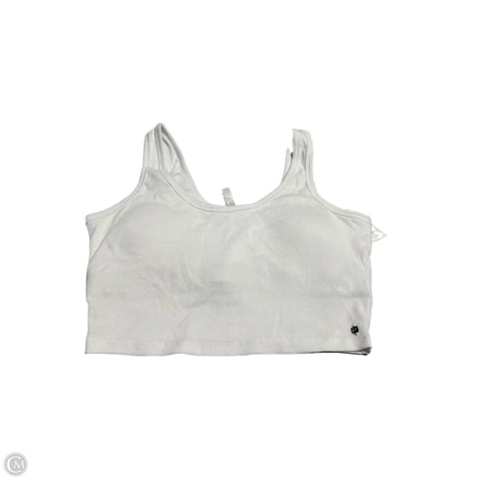 Athletic Tank Top By Fabletics In White, Size: L