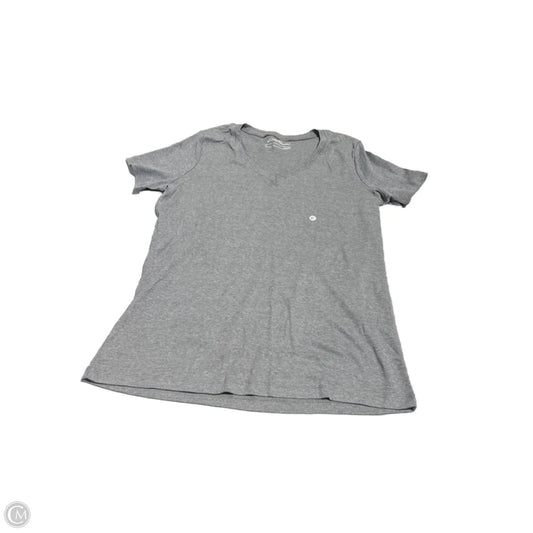 Top Short Sleeve Basic By Eddie Bauer In Grey, Size: Xl