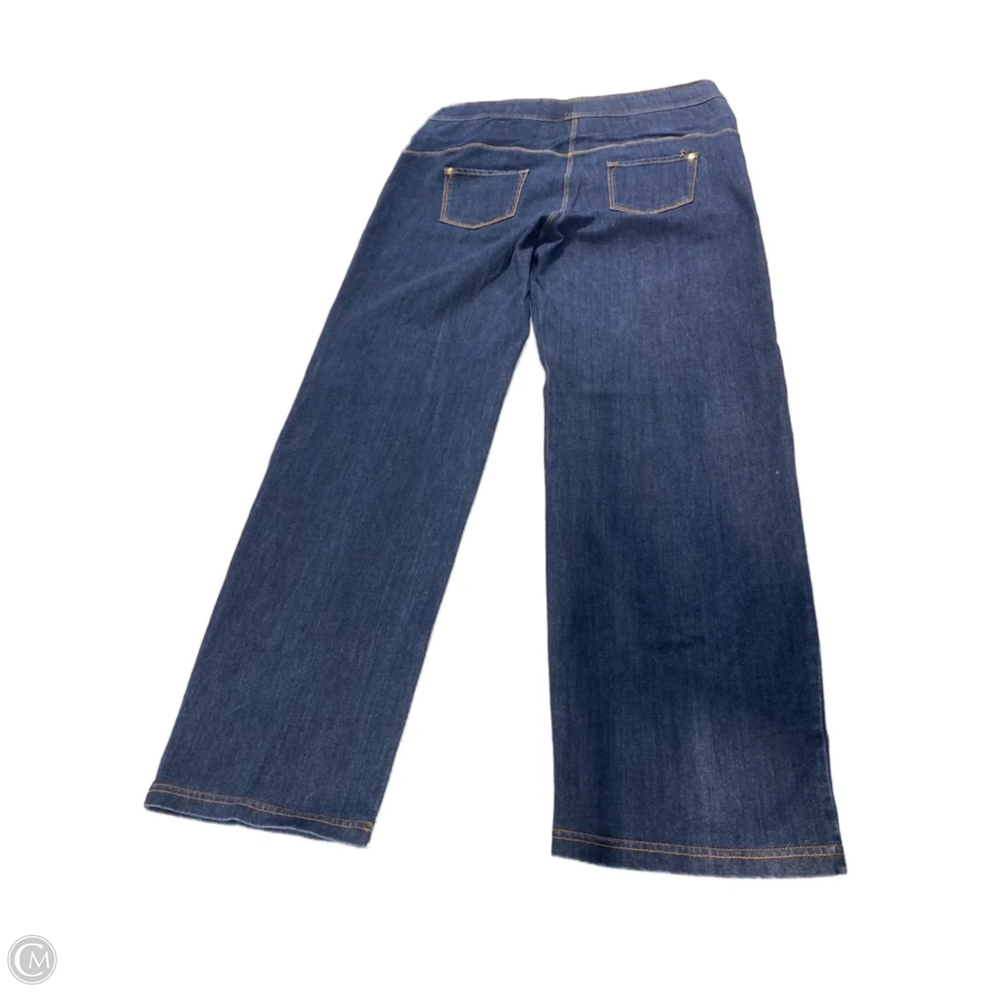 Jeans Straight By Luxe In Blue Denim, Size: 1x