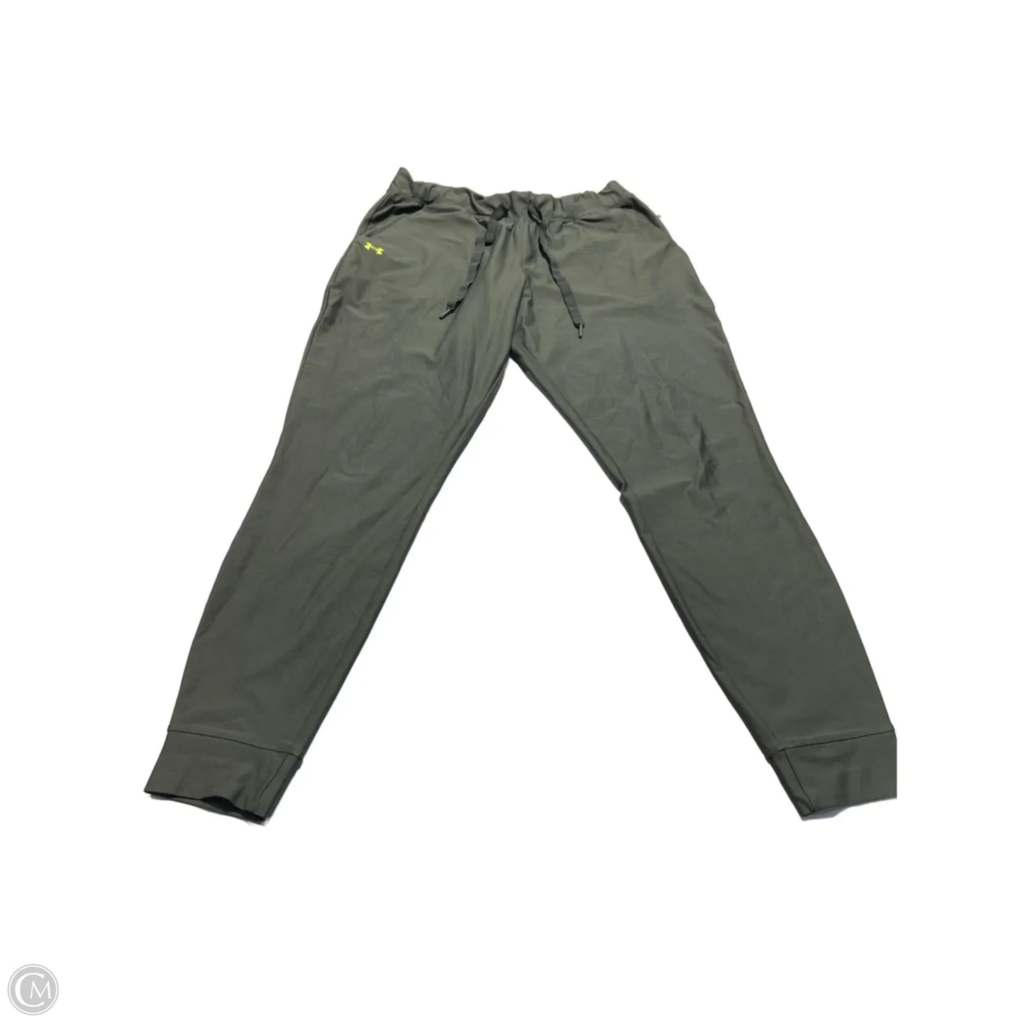 Athletic Pants By Under Armour In Green, Size: M