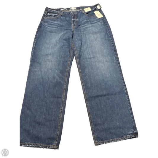 Jeans Wide Leg By Universal Thread In Blue Denim, Size: 16l