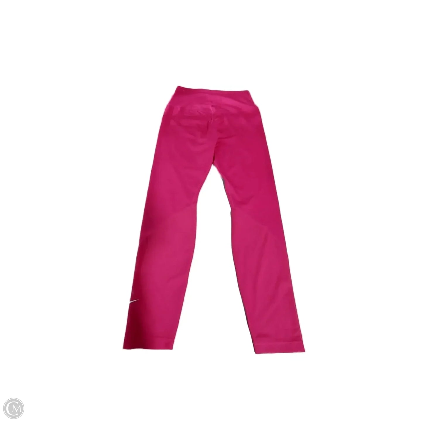 Athletic Leggings By Nike In Pink, Size: M