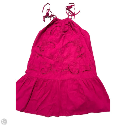 Dress Casual Short By Ann Taylor In Pink, Size: Mp