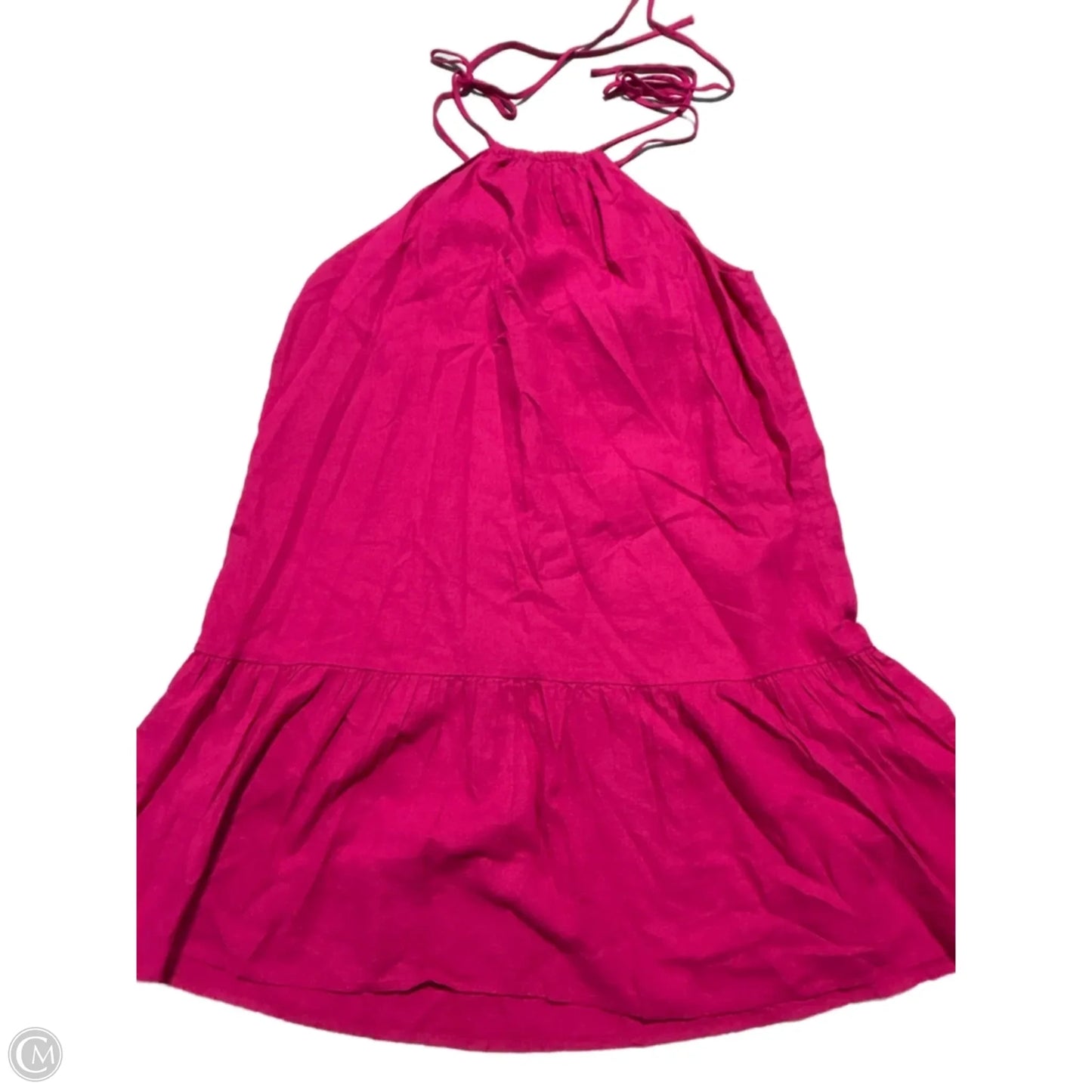 Dress Casual Short By Ann Taylor In Pink, Size: Mp