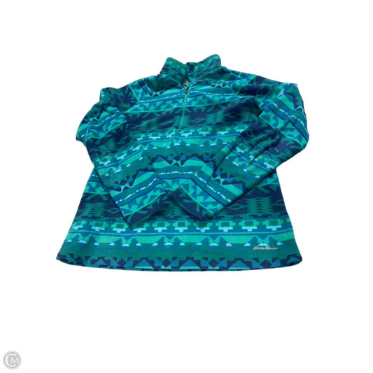 Top Long Sleeve By Eddie Bauer In Blue, Size: L
