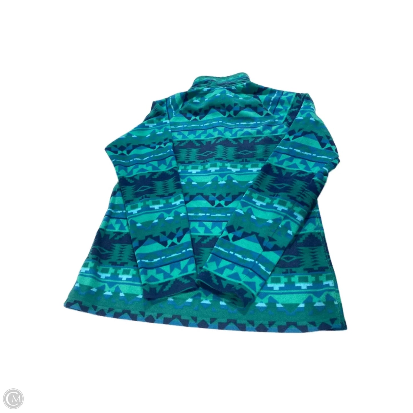 Top Long Sleeve By Eddie Bauer In Blue, Size: L