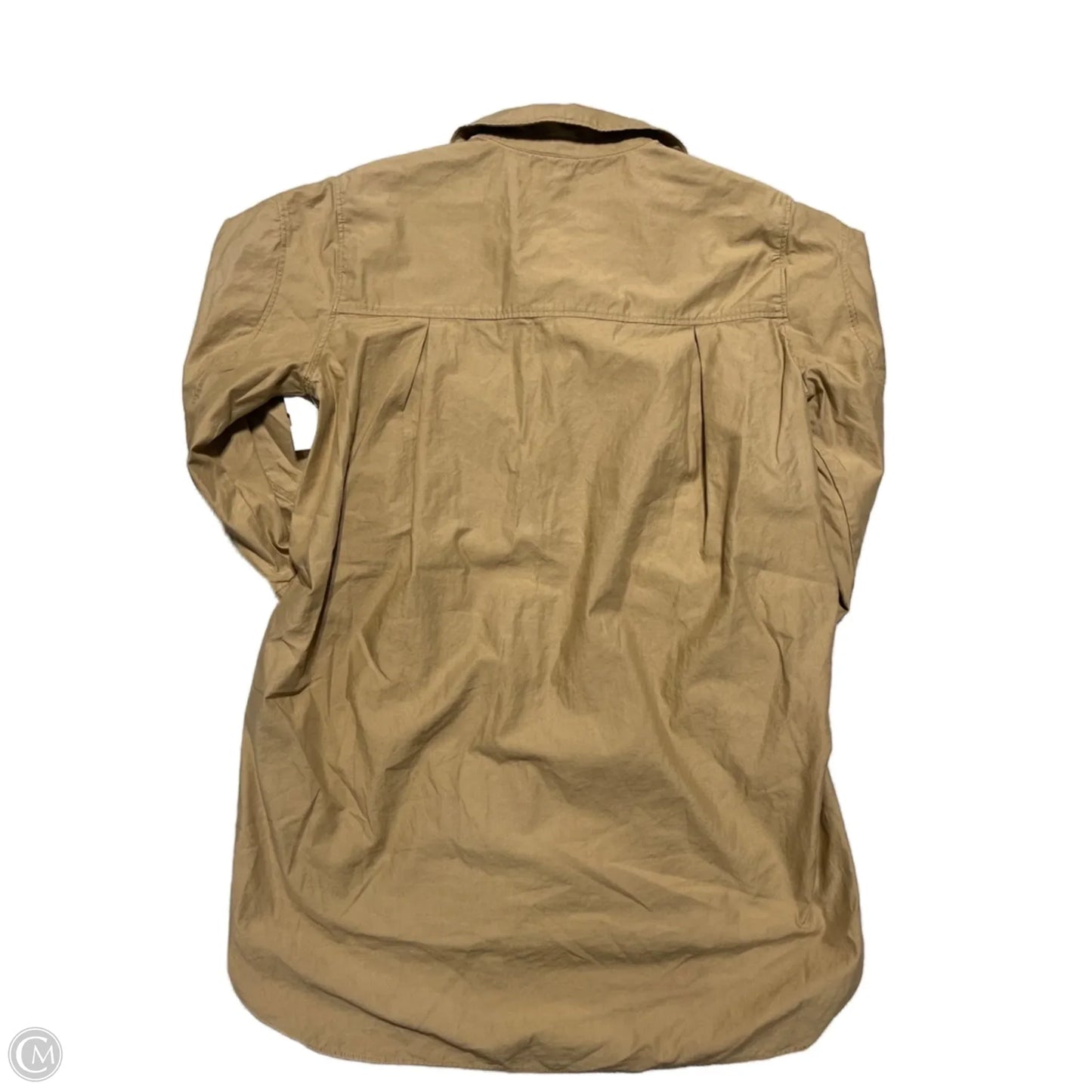 Dress Casual Short By Zara In Tan, Size: S