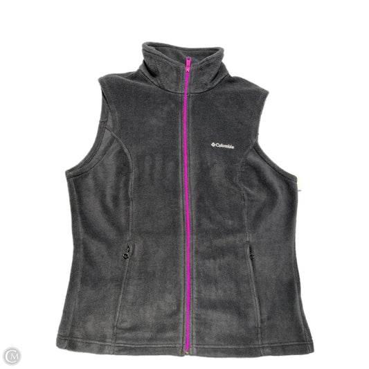 Vest Fleece By Columbia In Grey, Size: L