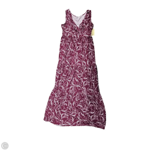 Dress Casual Maxi By St Johns Bay In Purple, Size: M