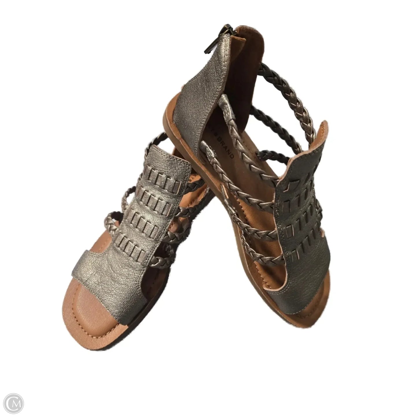 Sandals Flats By Lucky Brand In Gold, Size: 9