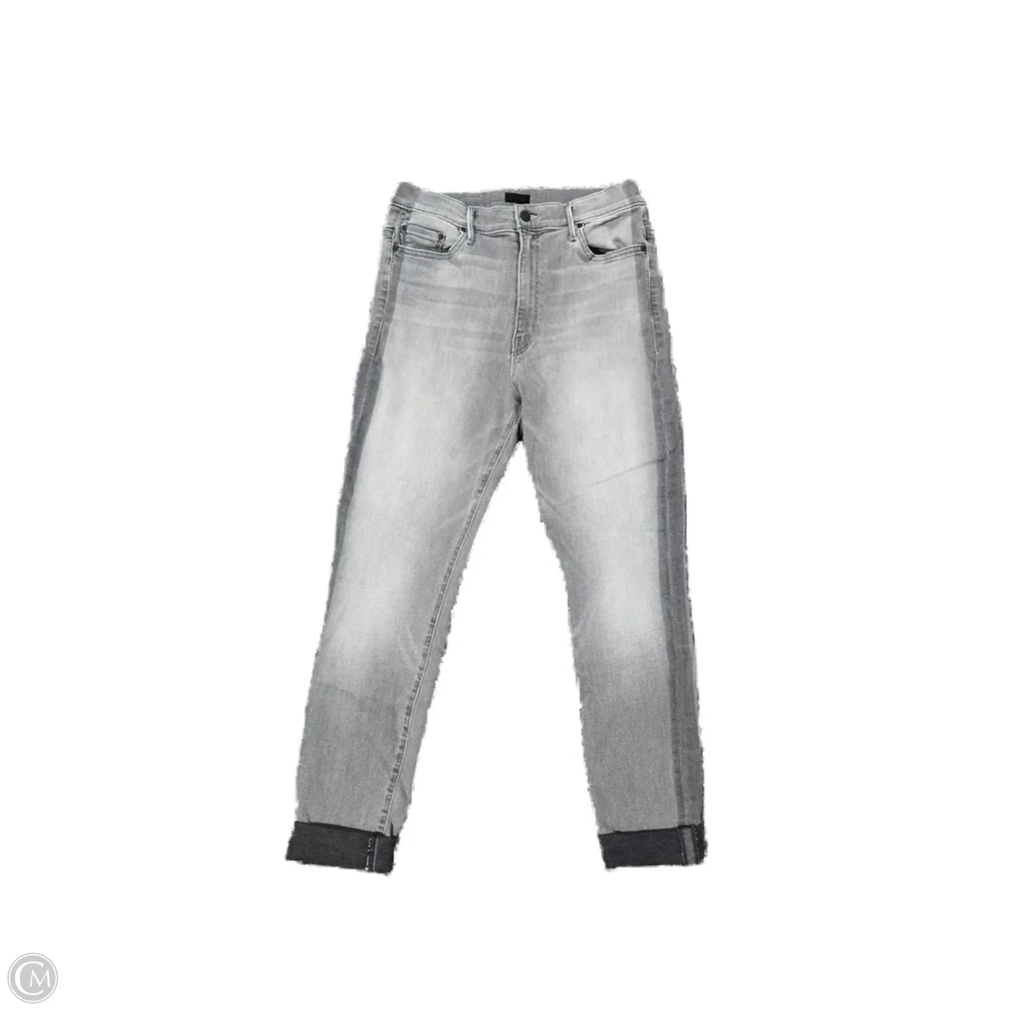 Jeans Straight By Mother In Black, Size: 10