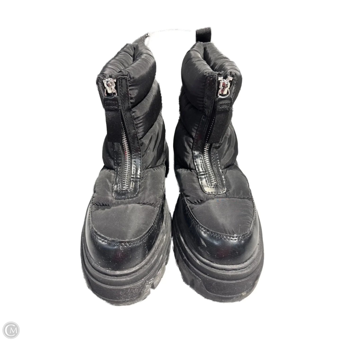 Boots Ankle Flats By H&m In Black, Size: 8.5