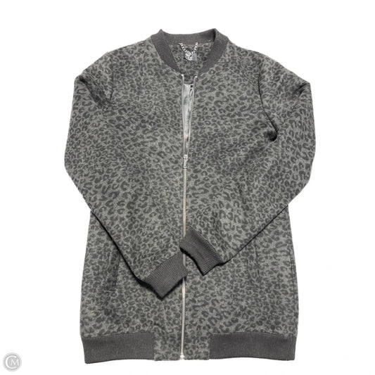 Jacket Fleece By F&f In Black, Size: 4