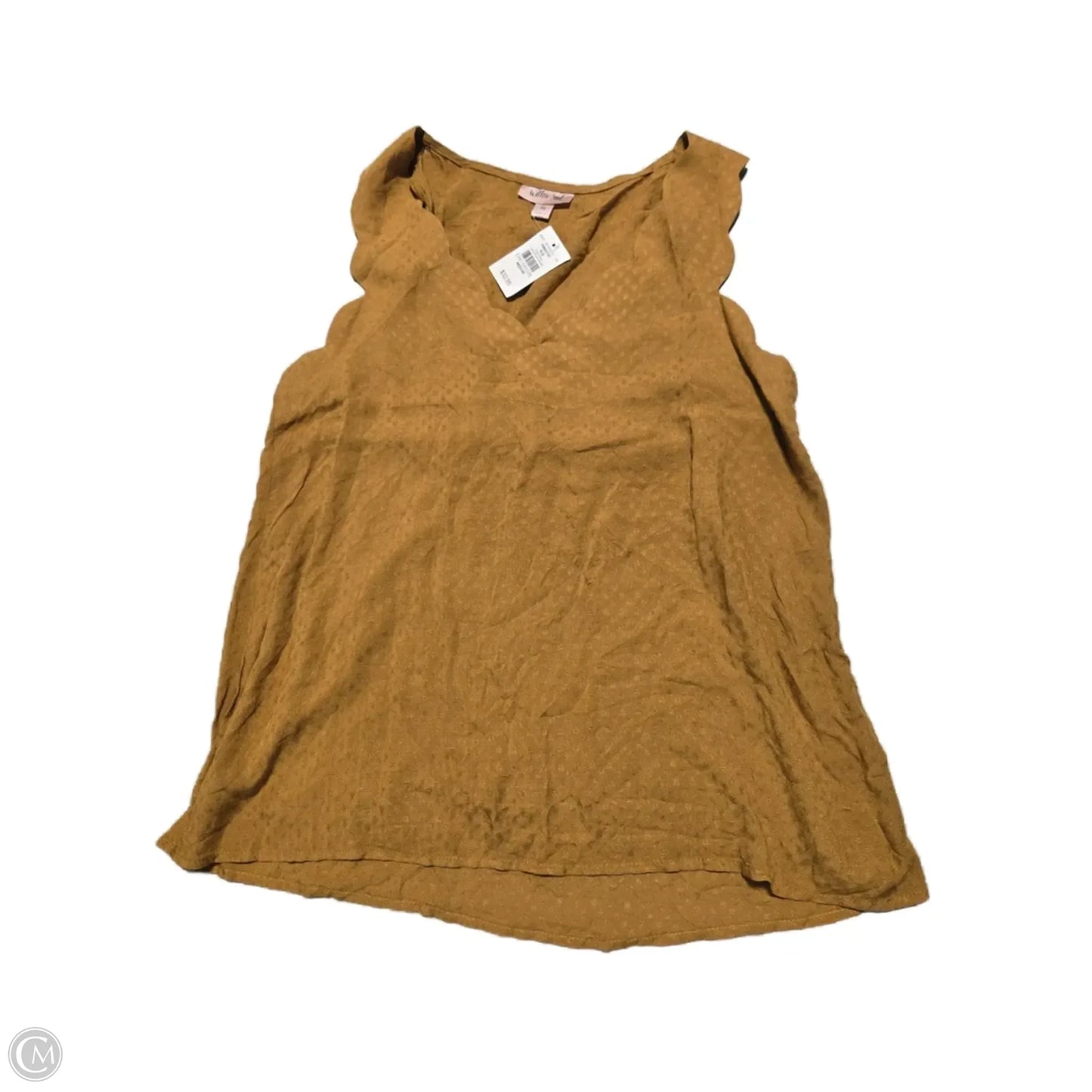 Tank Top By Cmc In Yellow, Size: M
