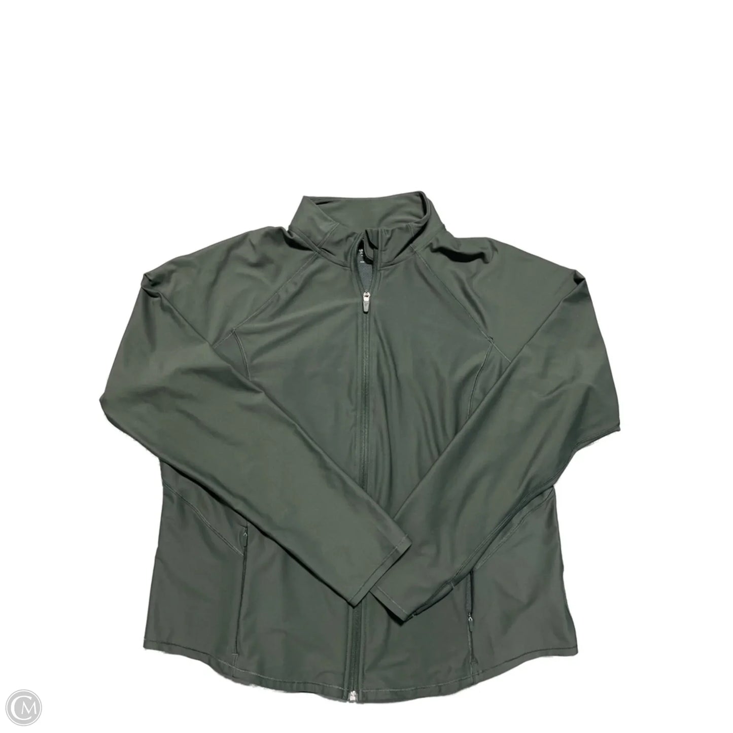 Athletic Jacket By Old Navy In Green, Size: Xxl