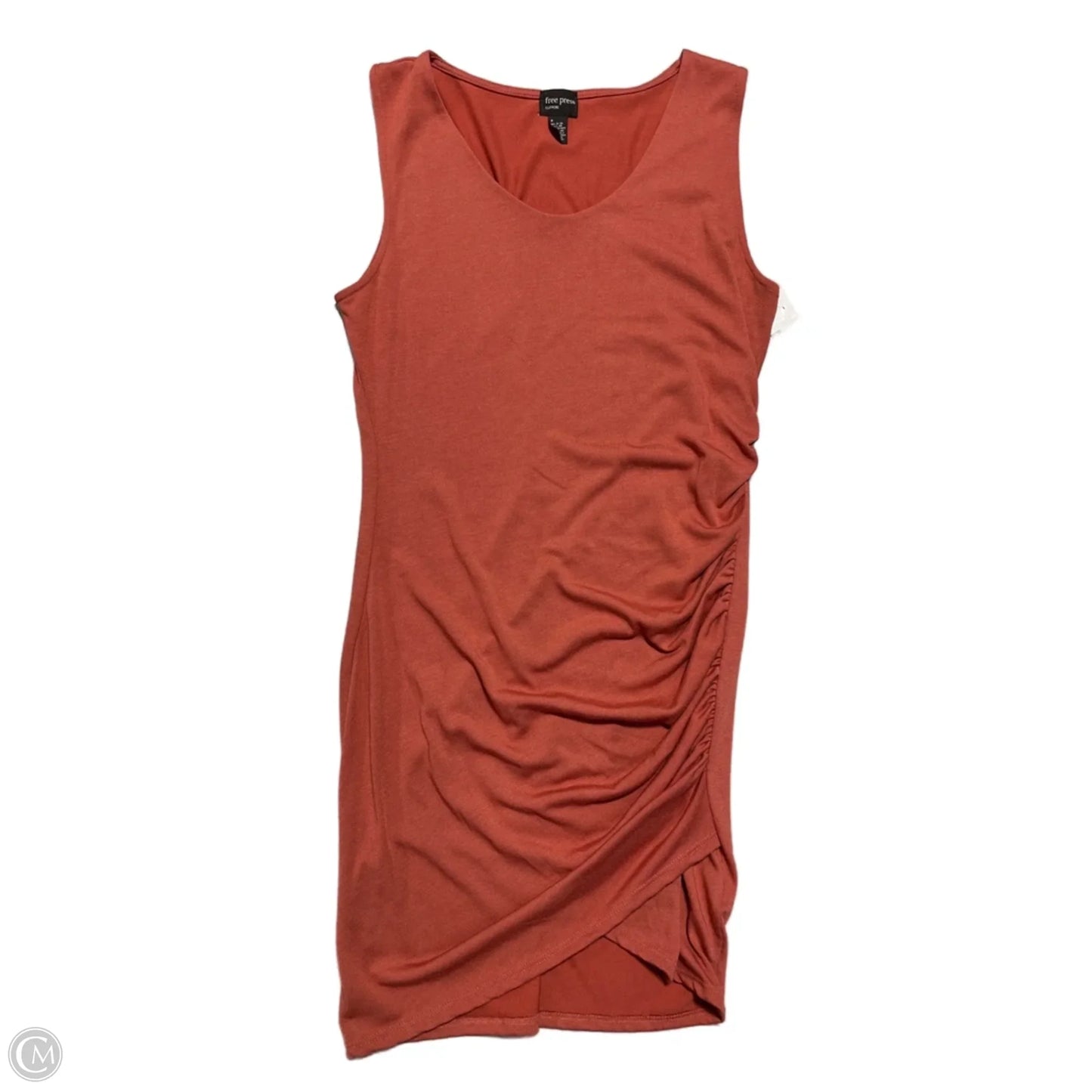 Dress Casual Midi By Free Press In Orange, Size: M