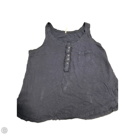 Tank Top By Free People In Navy, Size: M