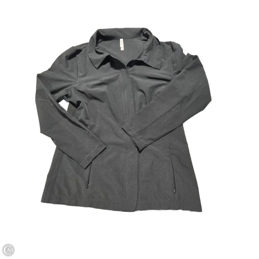 Athletic Jacket By Jockey In Black, Size: M