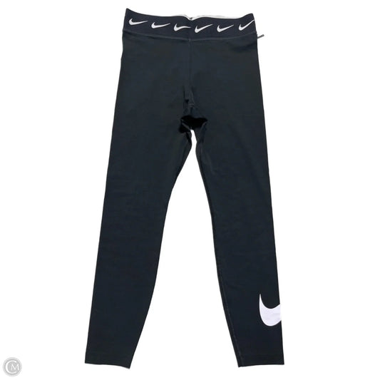Athletic Leggings By Nike In Black, Size: L