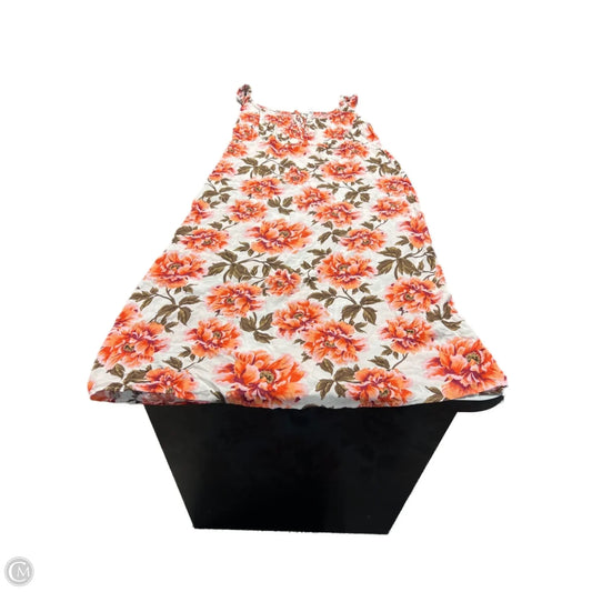 Dress Casual Midi By Old Navy In Floral Print, Size: Xl