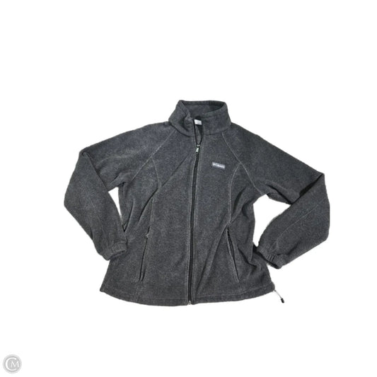 Jacket Fleece By Columbia In Grey, Size: Xl