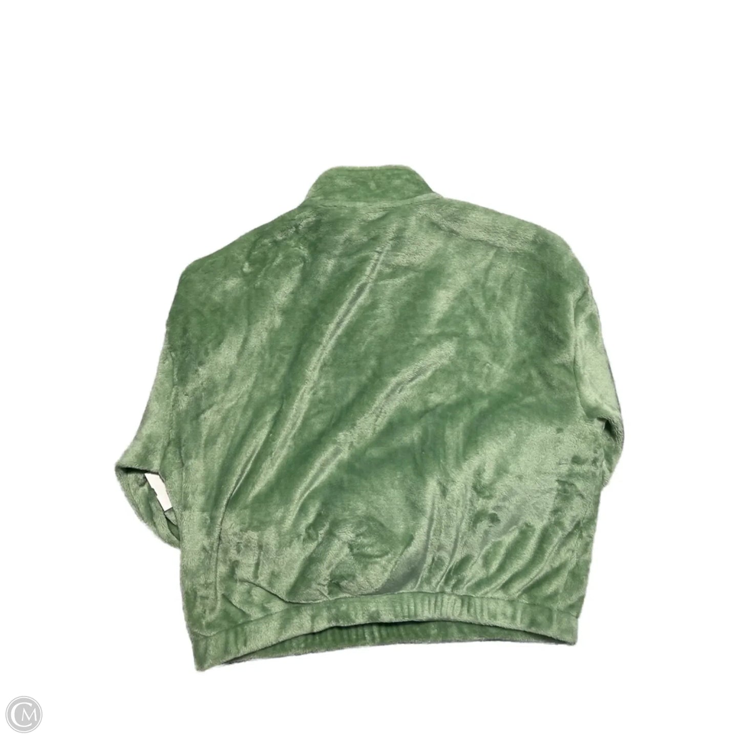 Jacket Fleece By Mighty Fine In Green, Size: Xl