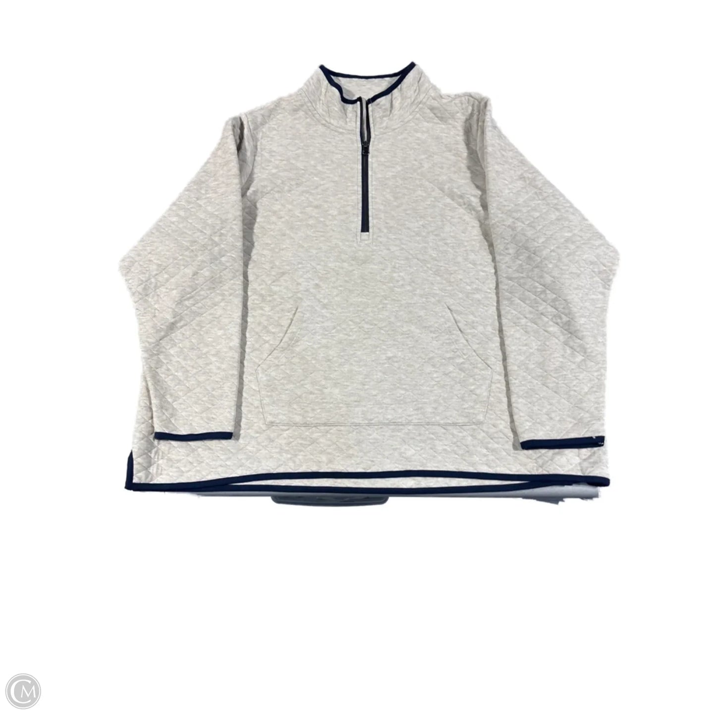 Sweatshirt Collar By Market & Spruce In Cream, Size: 3x