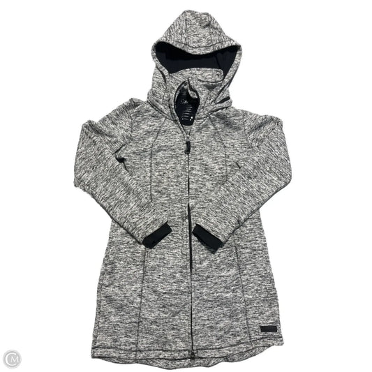 Jacket Fleece By Calvin Klein Performance In Black & White, Size: M