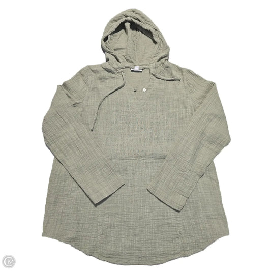 Top Long Sleeve By J. Jill In Green, Size: Sp