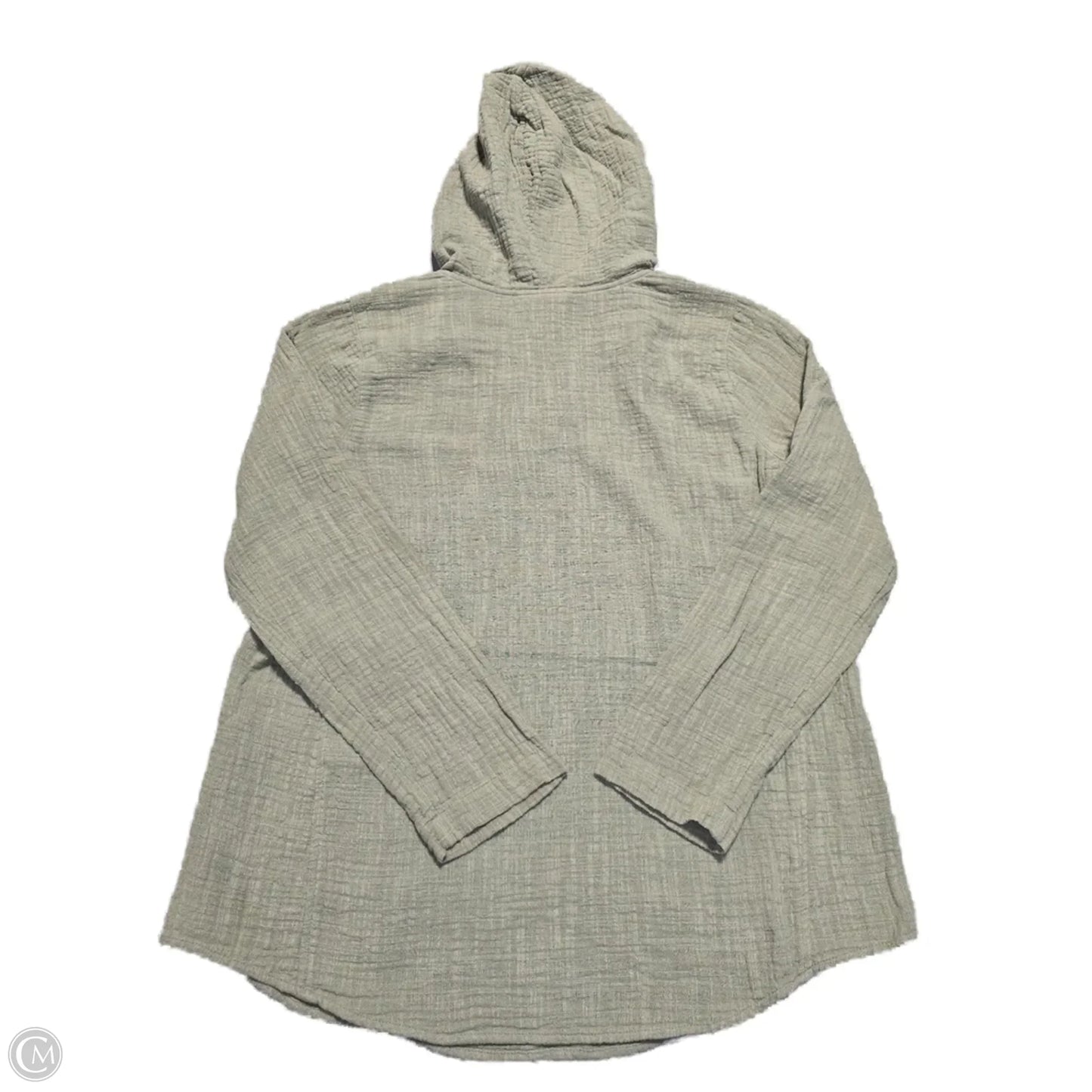 Top Long Sleeve By J. Jill In Green, Size: Sp