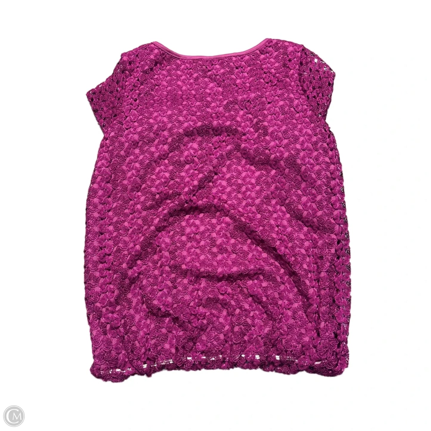 Top Long Sleeve Basic By Brittany Black In Pink, Size: L