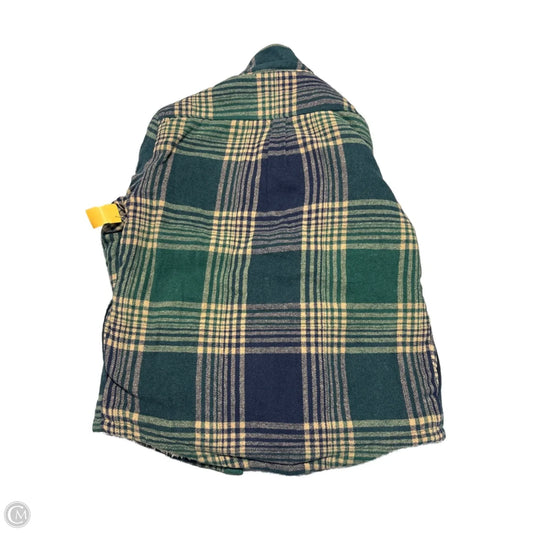 Jacket Fleece By Rue 21 In Plaid Pattern, Size: S
