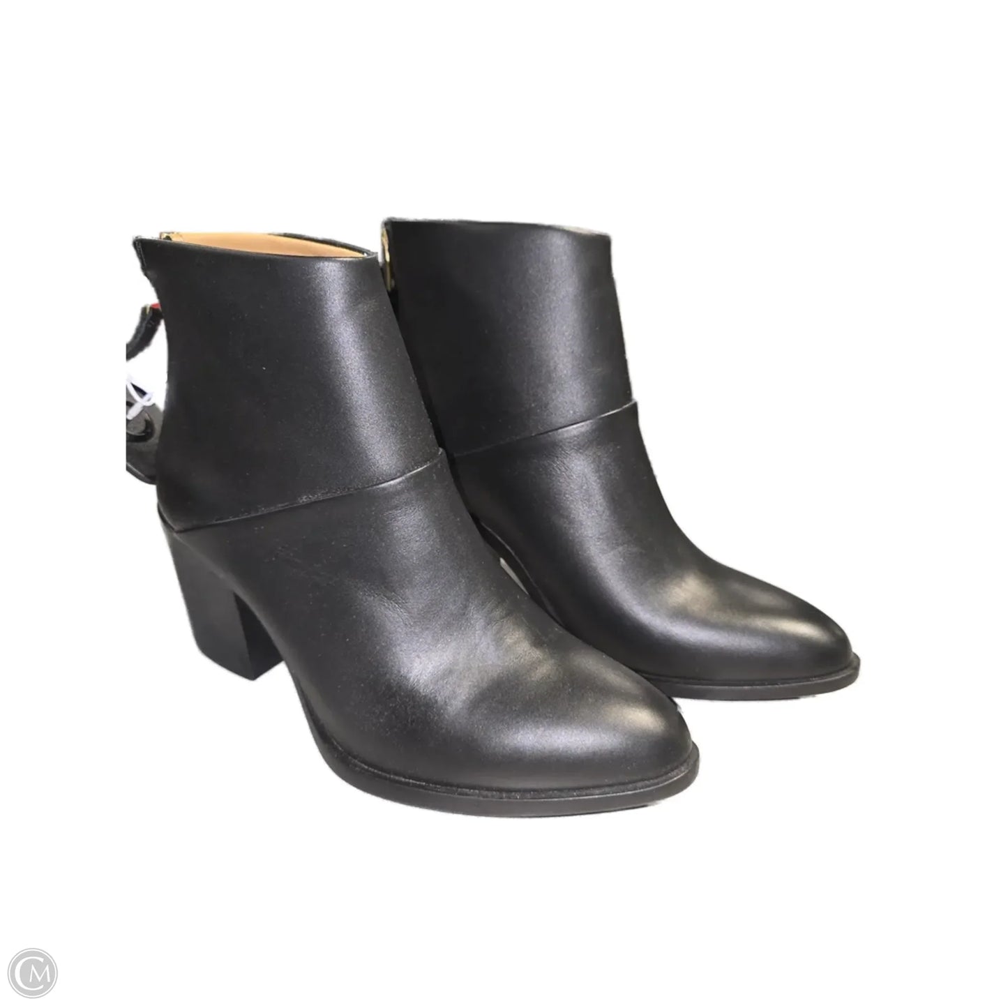 Boots Ankle Heels By Cme In Black, Size: 8.5