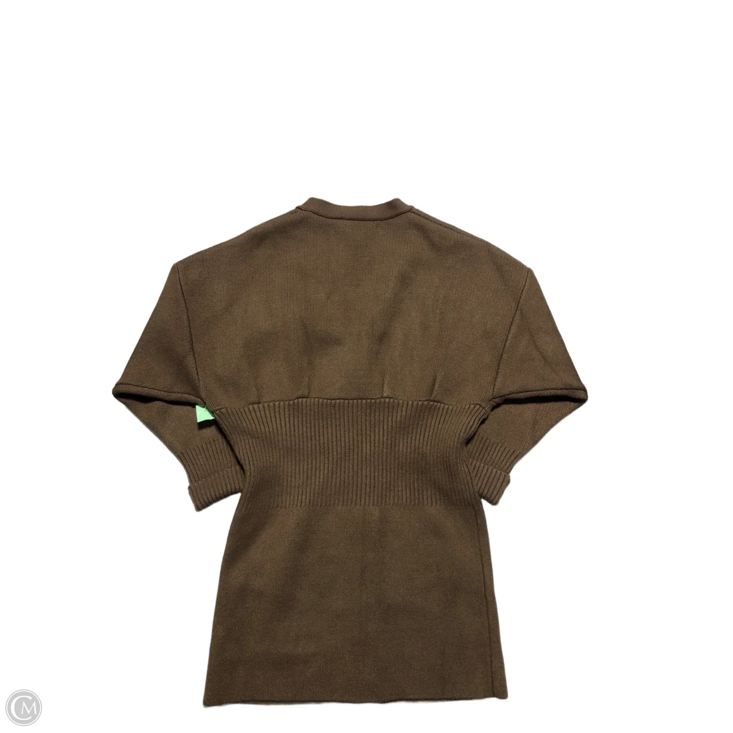 Sweater Cardigan By Zara In Brown, Size: S