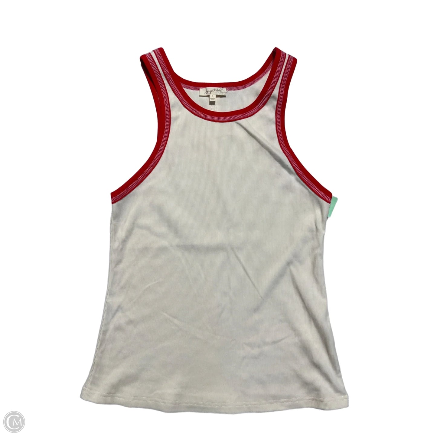 Tank Top By Mystree In Cream, Size: L