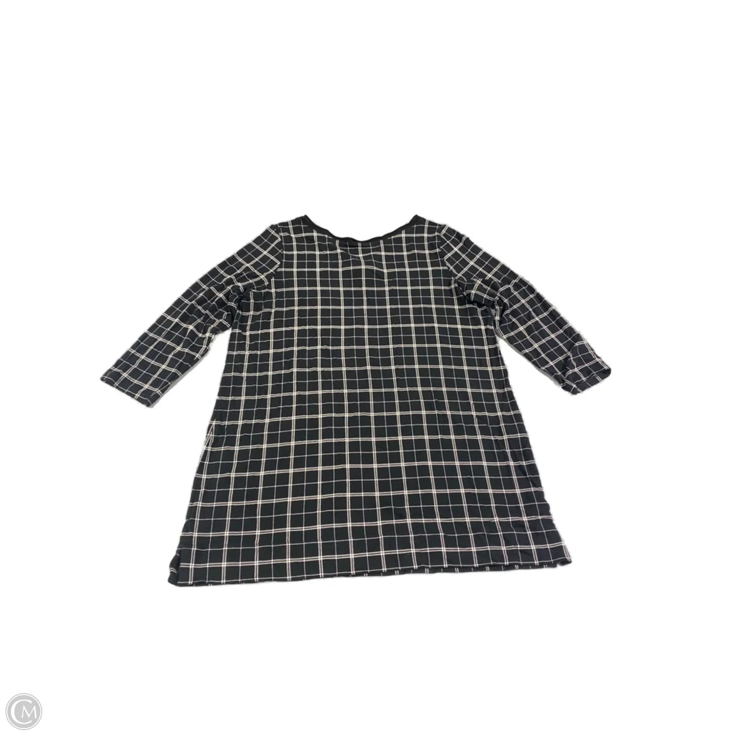 Top 3/4 Sleeve By J. Jill In Black, Size: Xs