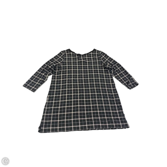 Top 3/4 Sleeve By J. Jill In Black, Size: Xs