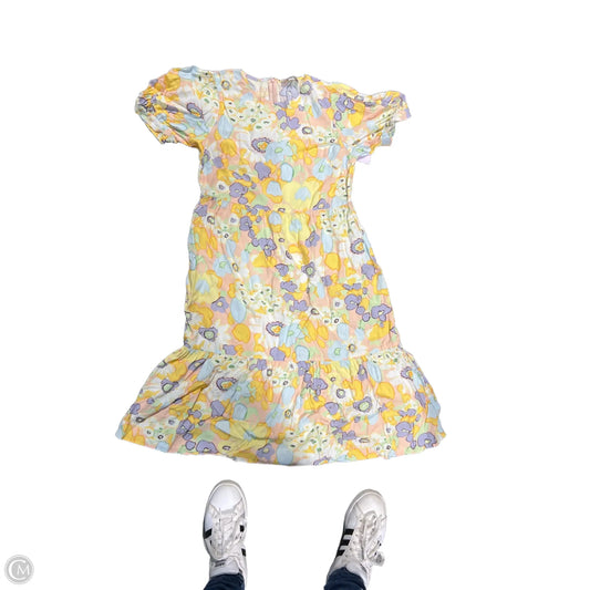Dress Casual Midi By Loft In Multi-colored, Size: 0
