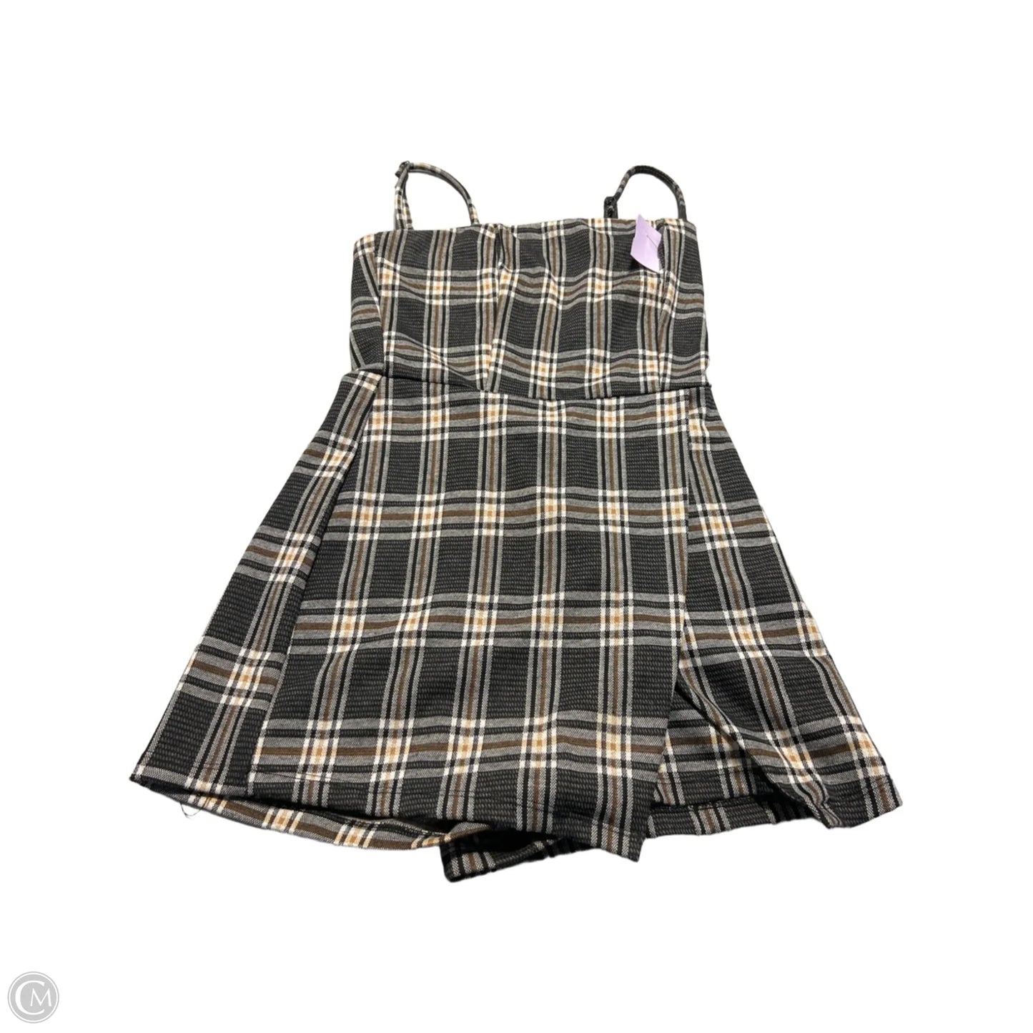 Romper By Altard State In Plaid Pattern, Size: Xs