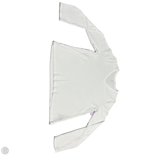 Top Long Sleeve Basic By Gap In White, Size: Xxl