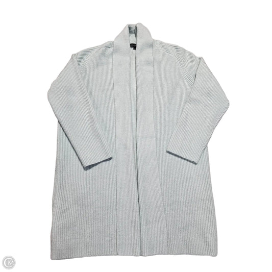 Sweater Cardigan By Ann Taylor In Aqua, Size: L