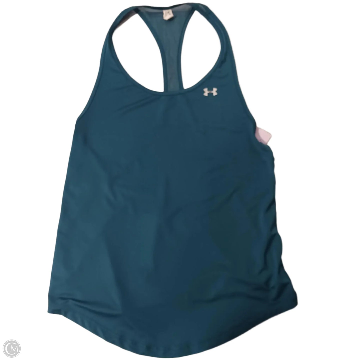 Athletic Tank Top By Under Armour In Teal, Size: Xs