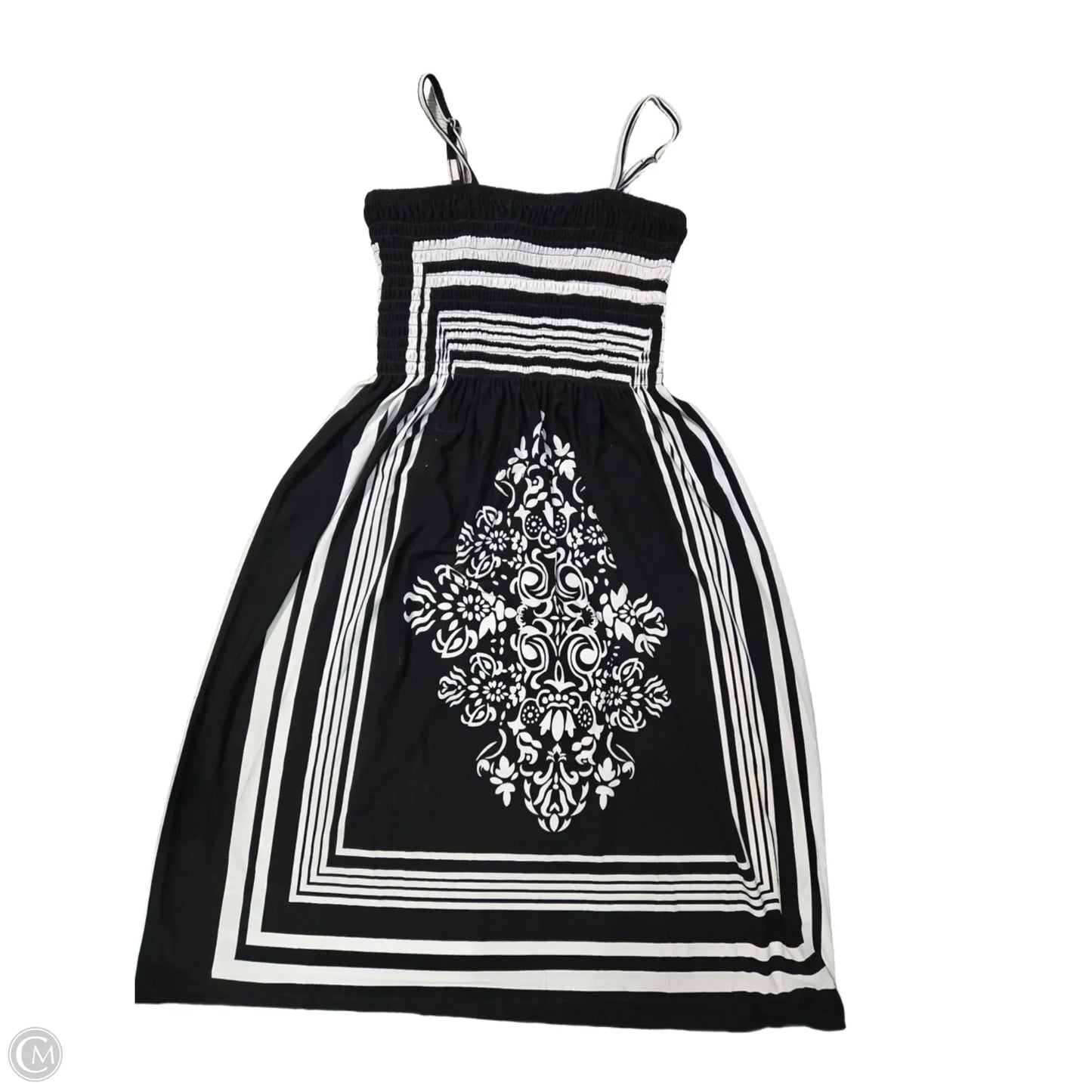 Dress Casual Short By Cme In Black & White, Size: L