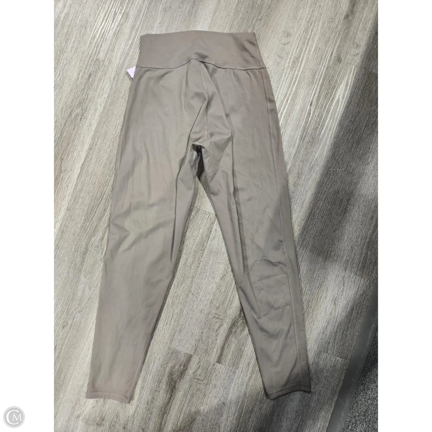 Athletic Leggings By Gym Shark In Tan, Size: L