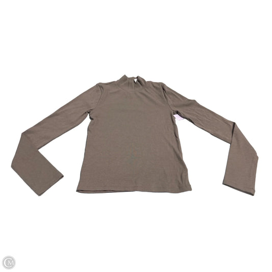 Top Long Sleeve Basic By Gap In Beige, Size: S