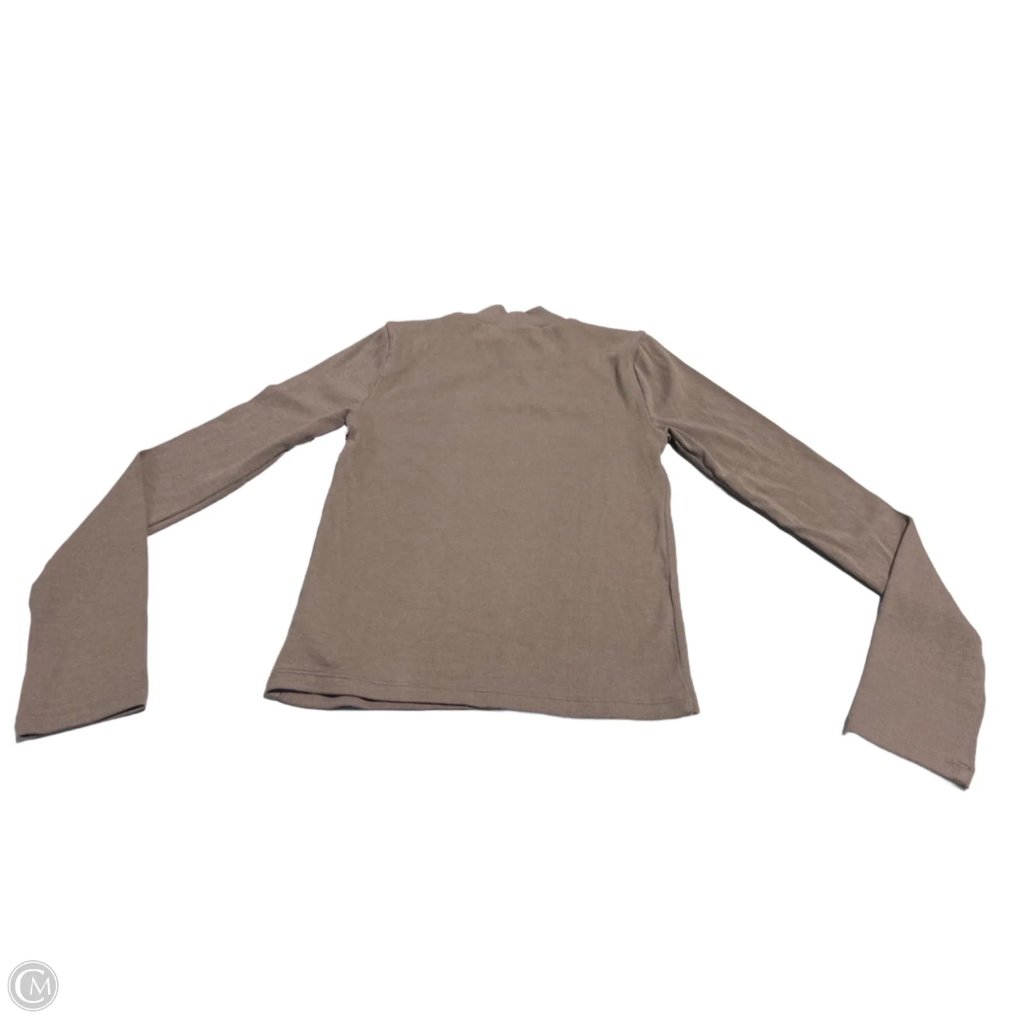 Top Long Sleeve Basic By Gap In Beige, Size: S